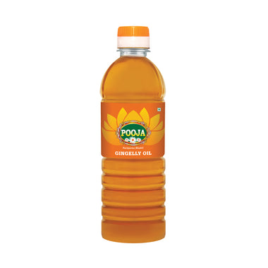 Pooja Brand Gingelly Oil (1 Ltr)
