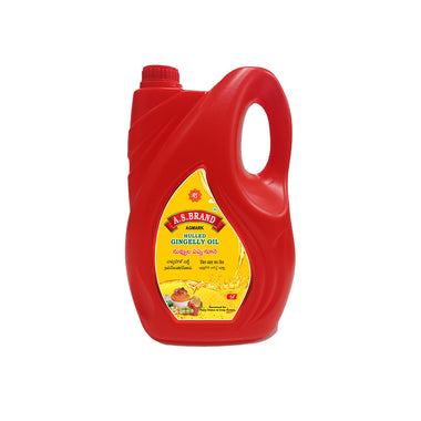 A.S. Brand Hulled Gingelly Oil – 5 Ltr