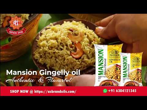 Mansion Gingelly Oil (1 Ltr)